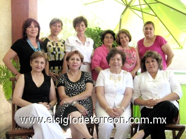 23052008
Juanita Ortiz, Rosy Torres, Rosario Abularach, Nina de Ríos, Paquita Cruz, Ana María Avelar, Maribel Rodríguez, Lupita Flores, Corine de Villarreal y Marilú Blackayer