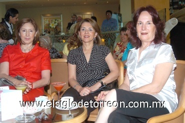 25052008
Arabela de Navarro, María Estela López de Ortiz y Myrna Lozano de Gómez
