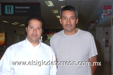 09062008
Rodolfo Vera y Francisco Parra llegaron a Torreón desde la Ciudad de México.