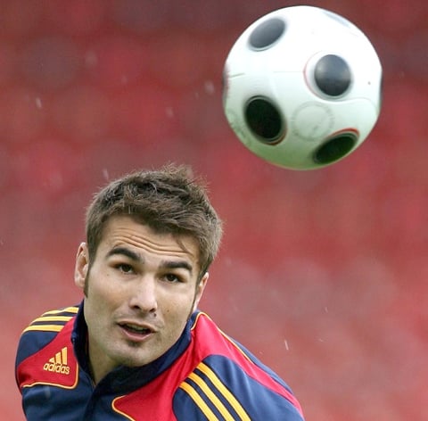 Adrian Mutu de Rumania.