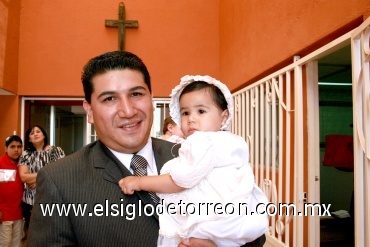 08062008
Luis Mendoza con su hija Ana Sofía Mendoza Chávez
