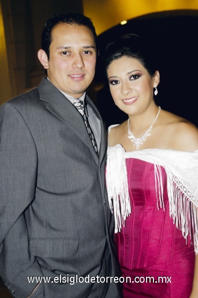 Masahiko Casas y Adriana García Espinoza.