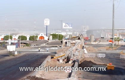 Dichos ejes iban de Revolución a Periférico y de la carretera Matamoros a Mieleras.