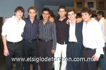 23062008
Julio Sosa, Santiago Ortiz, Michael Madrid, José del Hoyo, Carlos Alonso e Ibrahim Mansur.