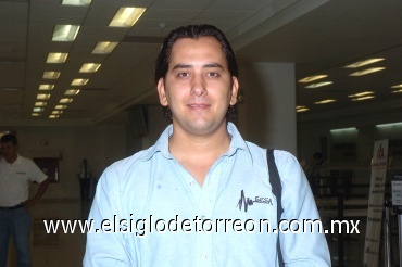 02072008
Alejandro Gutiérrez partió a la ciudad de Morelia, Michoacán