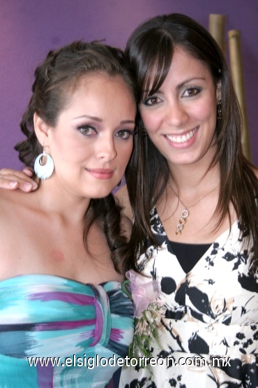 06072008
Lorena Galván Maycotte y Susana Romero.