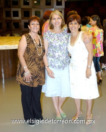 19072008
Ana Isabel Aragón, Bertha García y Tere García