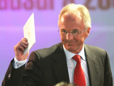 El director ténico de la selección mexicana de futbol, Sven Goran Eriksson, estuvo presente en la ceremonia de el Balón de oro Apertura 2007 y Clausura 2008.