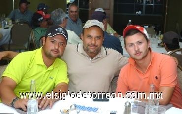 22072008
Ricardo Borbolla, José Arredondo y José Antonio Borbolla.