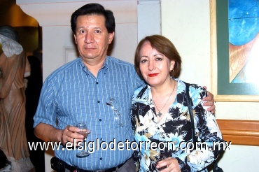 27072008
Eleazar López y María Elena Carretero.