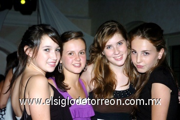 07082008
Sandra Ceniceros, Ilse Estrada, Cristy Bremer y Ana Villarreal
