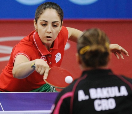 La mexicana Yadira Silva fue eliminada por la croata Andrea Bakula en la ronda preliminar del torneo de tenis de mesa de los Juegos Olímpicos Beijing 2008 al caer 4-0.