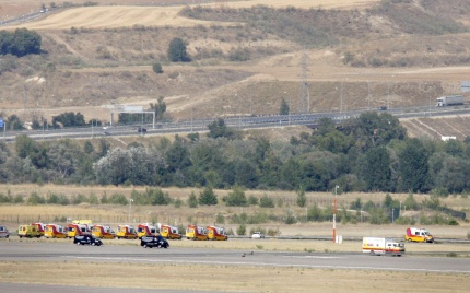 Rescatistas y testigos han descrito que la aeronave se calcinó casi por completo, lo mismo que la mayoría de sus ocupantes.