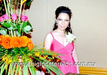 11082008
Jacqueline Flores León está próxima a contraer matrimonio.