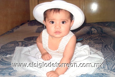 24082008
Abril Domínguez Gamboa fue festejada con motivo de su primer añito de vida. Es hijita de los señores Leopoldo Domínguez y Adriana Gamboa
