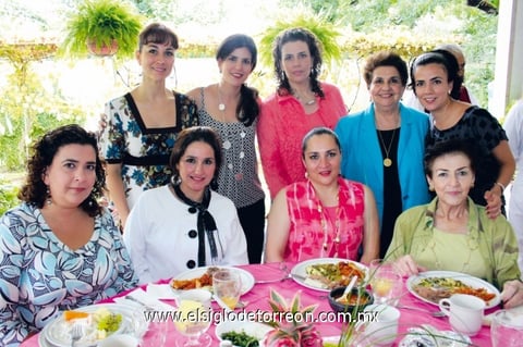 Adriana Pérez, Gaby Sleiman, Bedy de Cepeda, Bedía de Sleiman, Cynthia de Jiménez, Mony de Villarreal, Silvia de Núñez, Antonieta Núñez e Irma Guerrero.