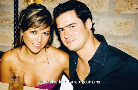 Paola Guerrero y Carlos Candamo.