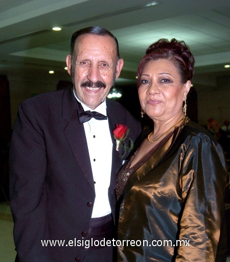 06092008
Juan Carlos Valdés y Francis Cuéllar de Valdés, papás del novio