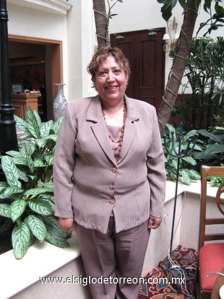03092008
Con un desayuno en conocido hotel, Alejandrina conmemoró su aniversario de vida