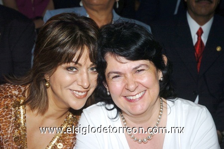 07092008
María Luisa Berrueto y Gaby Nava.