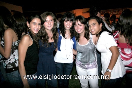 10092008
Bárbara Campos, Érika Marcos, Daniela Cordero, Mana Córdova y Luisa Máynez