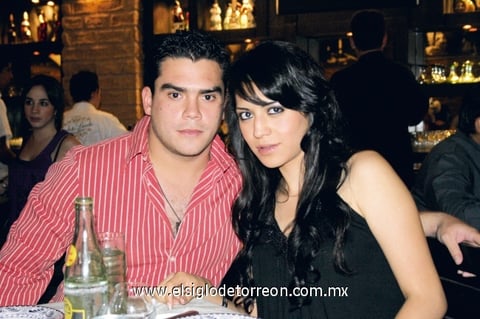 Franco González y Marcela Camillo.