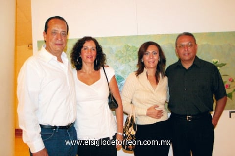 Julio Luna, Gabriela Duarte, Lilia y Mario Murguía.