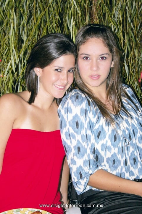 Mariana Álvarez y Sandi Duarte.