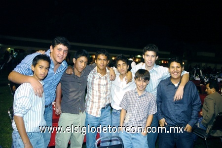17092008
Óscar Quezada, Carlos Tejeda, Edson Rodríguez, Sergio Rodiles, Jorge Luis Espinoza, Roberto Carlos Adame, Misael Espinoza y Eduardo Tejada