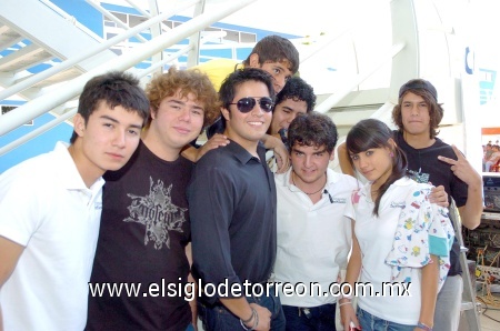 21092008
Saúl Mendoza, Alejandro de Alba, Hugo Herrera, José Villalobos, Daniela Leal, Luis Maury, Rubén Veles y Cuyo Terán