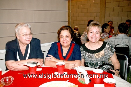 26092008
Aurora Villarreal, Gabriela de Vargas y Alejandra Rosas