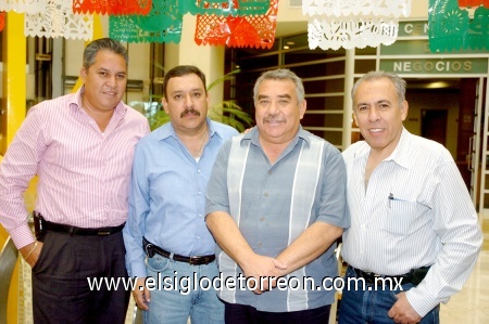 26092008
Enrique Muñoz, Ulises Hernández, Nestor Villarreal y Enrique Alonso