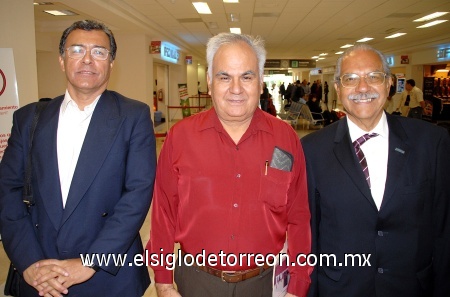 06102008
Fernando Monroy Urbina, Víctor Vizcarra y Aurelio Salazar Rodríguez