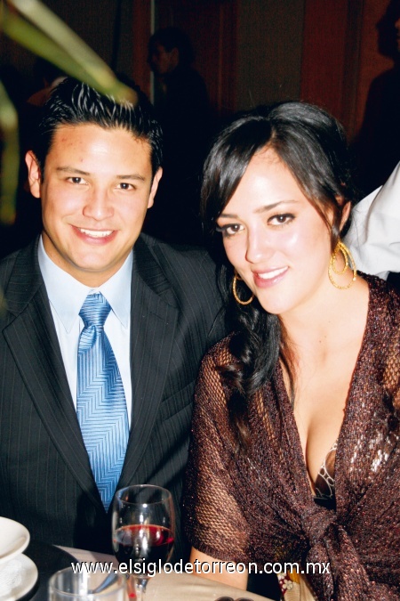 Oscar Carrillo y Paola Ruiz.