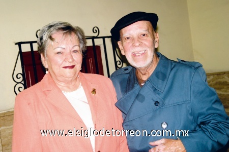 Martha Galán y Jaime Frías.