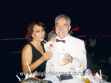 Luz María e Ignacio Méndez.