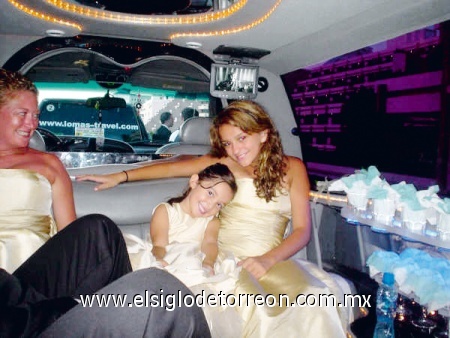 Fiona Tylor, Fer Gutiérrez y Elena Scarlato.