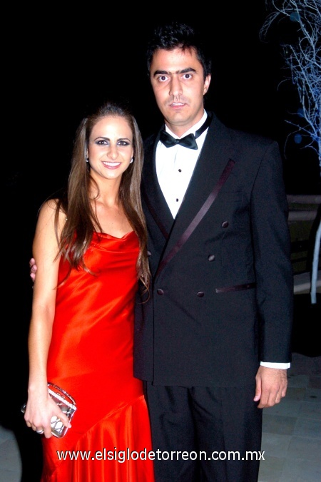 14102008
Diana Zarzar y Sergio Campa.