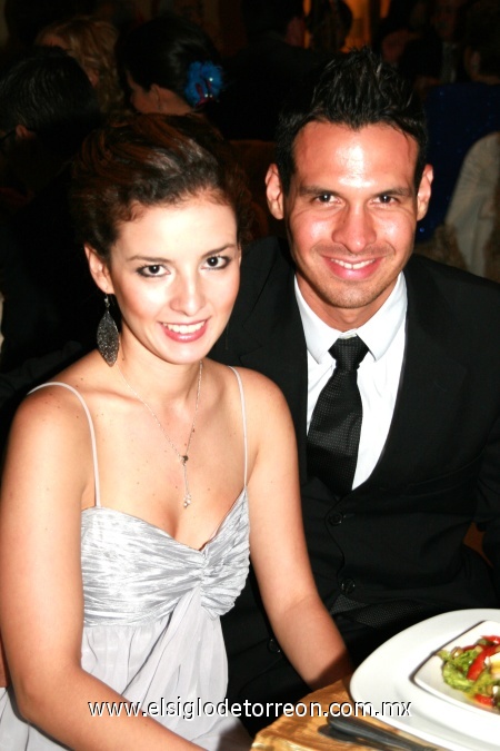 Renata Olivares e Israel García.