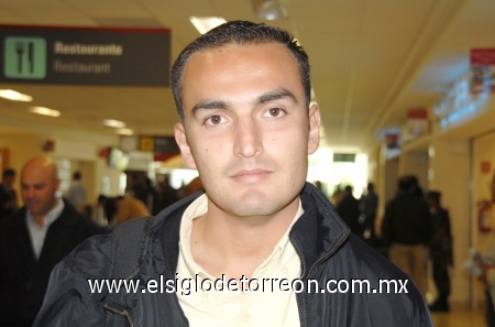 30102008
Mauricio Arciniega llegó de Guadalajara para realizar unos negocios.