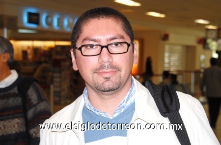 03112008
Guillermo Ortiz llegó de la Ciudad de México en plan de trabajo.