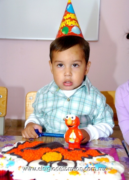 01112008
Carlos Roberto García Rodríguez, en su segundo cumpleaños