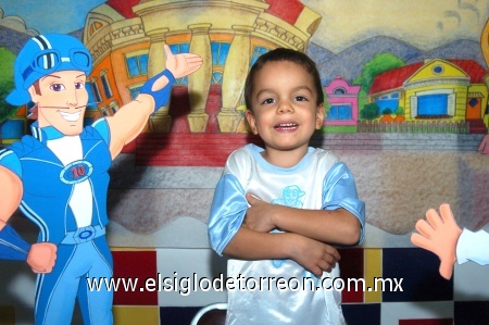 02112008
Divertida fiesta le ofrecieron a Diego Mata Acosta, por su cuarto cumpleaños.