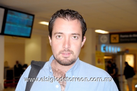 05112008
Juan Pablo Martín Gómez llegó de Guadalajara a tratar asuntos de negocios