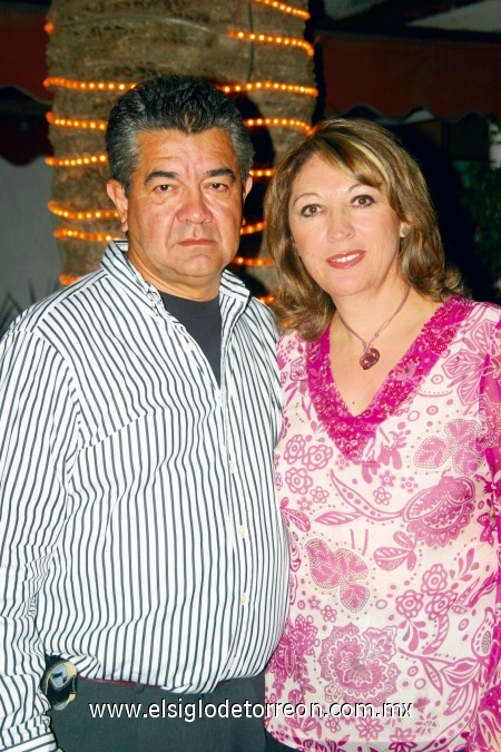 Degustación de vinos argentinos
Gregorio y María Esther Muñoz.