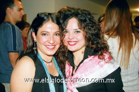 Valeria Torre y Anna Vardyan.