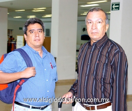09112008
Antonio Cantú y Carlos Patrón viajaron a la Ciudad de México
