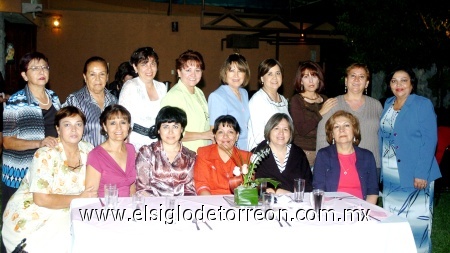 03112008
Toñeta Reyes, Ana Luz Rivera, Liliana González, Laura de Anda, Paty de Téllez, Elia R., Susy Jiménez, Isabel M., Paty Reyes, Yolanda G., Lupita Pereyra, Ana Medrano, CarolinaPrieto,RitaGonzálezyAliciaMaycotte