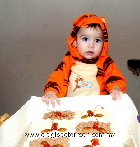 08112008
Ricardo Antonio López Murillo, tuvo su primera fiesta de cumpleaños