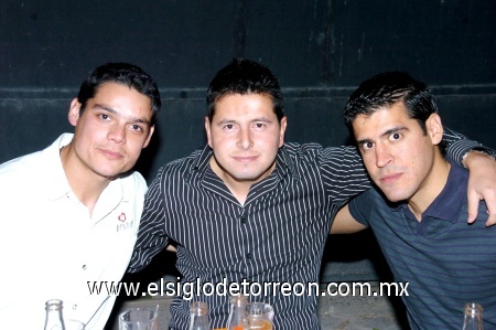 07112008
Jaime Velázquez, Arturo Rivera y Rogelio Martínez